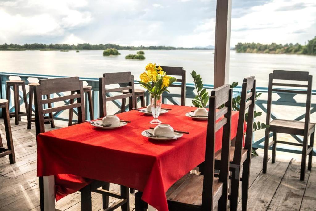 Don Det Souksan Sunset Guesthouse And The Xisland Riverview Studio Ban Seme Lai 외부 사진